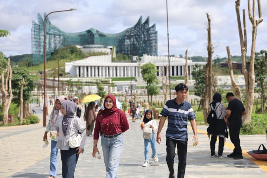 Dikunjungi 64.000 Pengunjung Selama Libur Lebaran, IKN Menjadi Daya Tarik Masyarakat Indonesia dan Mancanegara