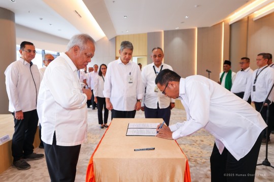 Pelantikan Pejabat Pimpinan Tinggi Pratama, Pejabat Perbendaharaan, serta Jabatan Fungsional dan Pelaksana Otorita IKN