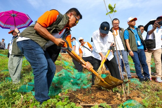 Realestat Indonesia Tanam 800 Bibit Pohon di Ibu Kota Nusantara dalam Rangka HUT REI ke-53