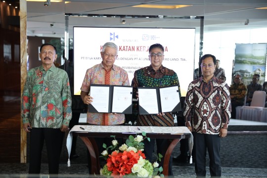 PT Bina Karya dan PT Agung Podomoro Land Sinergi Bangun Hunian di Ibu Kota Nusantara
