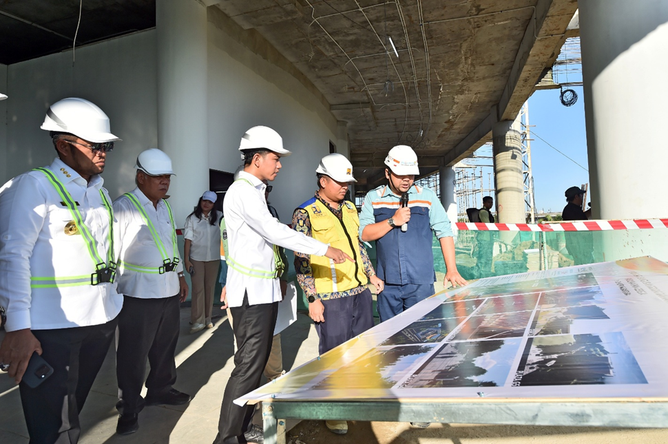 Wakil Presiden Gibran Tinjau Progres Infrastruktur Strategis di Ibu Kota  Nusantara