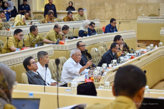 Rapat Dengar Pendapat Komisi 2 DPR RI, Otorita IKN Paparkan Rencana Anggaran 2026