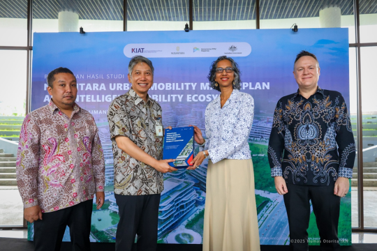 Otorita IKN Menerima Laporan Hasil Studi Urban Mobility Masterplan dan Intelligent Mobility Ecosystem