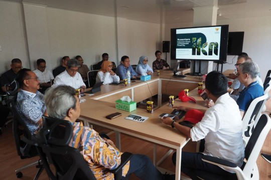 Kepala OIKN Menerima Kunjungan Duta Besar Swiss di IKN Nusantara