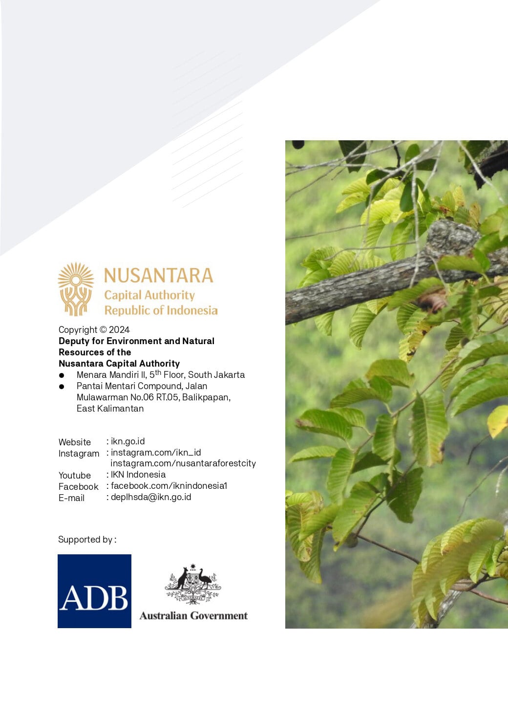 Nusantara Biodiversity Management Master Plan