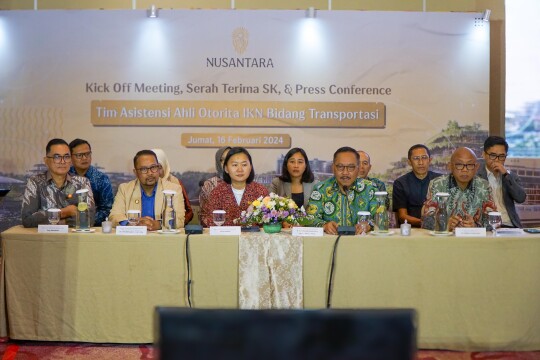 Langkah Strategis Transformasi Transportasi, Otorita IKN Perkenalkan Tim Asistensi Ahli Bidang Transportasi
