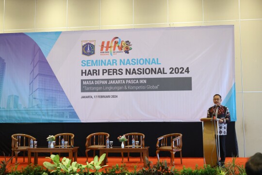 Otorita IKN Sampaikan Progres Pembangunan IKN di Seminar Hari Pers Nasional 2024