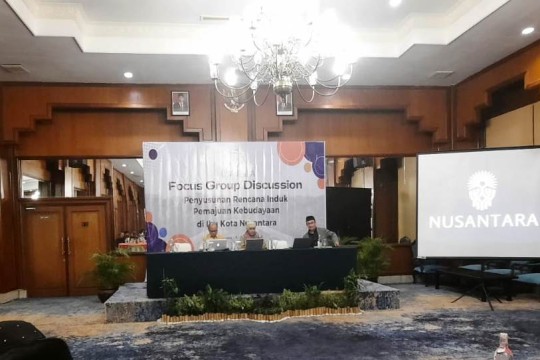FGD Penyusunan Rencana Induk Pemajuan Kebudayaan di IKN untuk Menggali Kebudayaan Nusantara