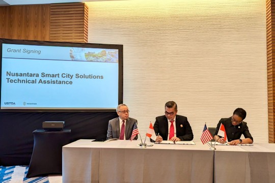 Otorita IKN Tandatangani Perjanjian Hibah Kota Cerdas dengan Amerika Serikat di Forum Bisnis Los Angeles