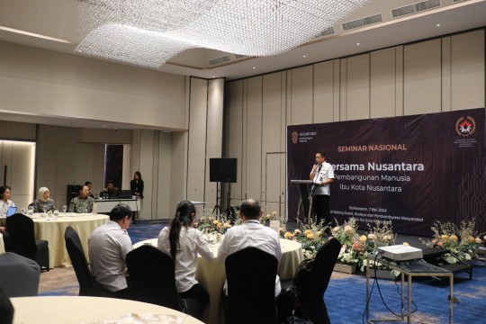 Upaya Tanggulangi Kemiskinan, OIKN dan Kemenko PMK Gelar Seminar Nasional