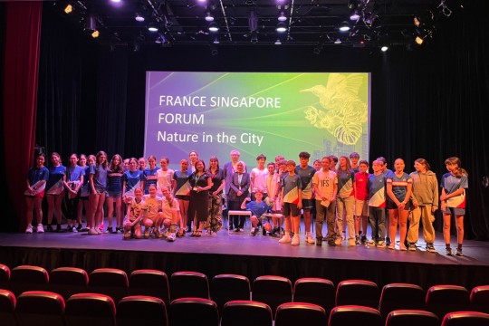 Pembangunan IKN Jadi Perhatian Siswa Sekolah Perancis di Singapura