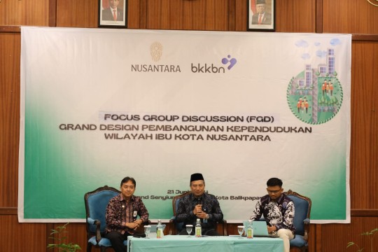 Otorita IKN bersama BKKBN Gelar FGD Grand Design Pembangunan Kependudukan Nusantara