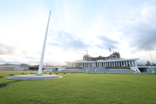 Lapangan Upacara di IKN Akan Rampung Dalam Waktu Dekat