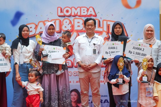 Semarakkan Hari Anak Nasional, Otorita IKN Selenggarakan Lomba Bayi dan Balita Sehat