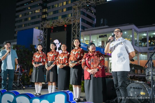 Suarakan Antusiasme Perayaan HUT RI ke-79 di IKN: Voice of Nusantara Hadir di Tengah Masyarakat
