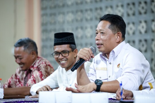 Otorita IKN Gelar Rapat Penyampaian Hasil Survei dan Rencana Tindak Lanjut Penataan Koridor Sepaku