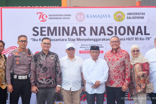 Ibu Kota Nusantara Siap Selenggarakan Upacara HUT ke-79 RI