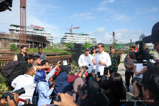 Presiden Resmikan Sumbu Kebangsaan sebagai Ruang Publik yang Inklusif, serta Antusiasme 17 Agustus-an di Nusantara