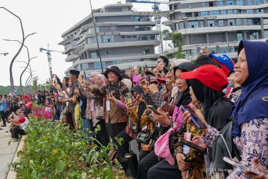 Warga Lokal Turut Berpartisipasi dalam Peringatan HUT ke-79 Kemerdekaan RI di Nusantara