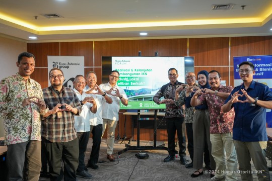 Otorita IKN Tegaskan Komitmen Pembangunan Sustainable Forest City dalam Bisnis Indonesia Forum
