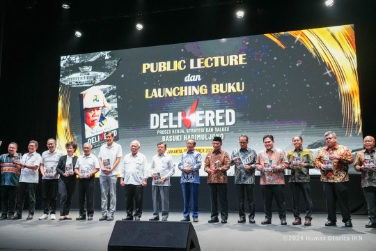 Buku "Delivered" - Dokumentasi Pembelajaran Nyata Kerja Keras, Padat Nilai Luhur Basuki Hadimuljono