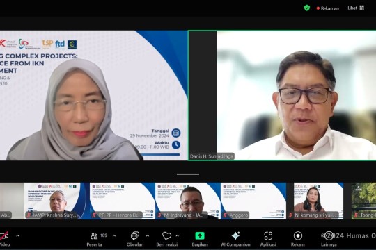 Pemahaman Mendalam tentang Pengelolaan Pembangunan Besar: Seminar Daring Otorita IKN dan IAMPI