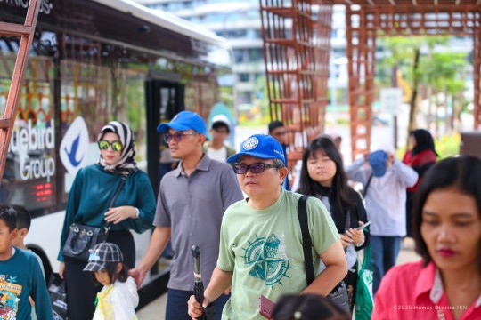 Kunjungan Masyarakat ke KIPP IKN Selama Libur Lebaran Berlangsung Aman, Nyaman dan Tertib