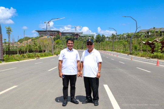 Tinjau Lapangan, Komisi XIII DPR RI Apresiasi Kemajuan Pembangunan Infrastruktur IKN