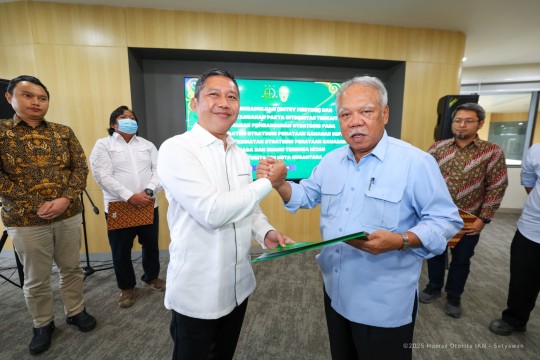 Otorita IKN dan Jaksa Agung Muda Bidang Intelijen Kejagung Perkuat Pengamanan Proyek Strategis