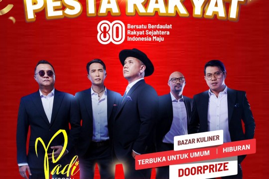 Penanaman Pohon, Gelar UMKM, Orkestra, Pesta Rakyat, Warnai HUT ke-80 RI di IKN