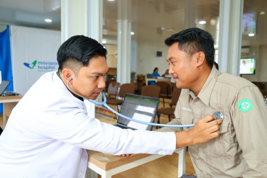 Satu Tahun Beroperasi: Mayapada Hospital Nusantara Berikan Cek Kesehatan Gratis bagi Pekerja Konstruksi IKN