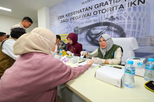 Dukung Program Prioritas Presiden, Otorita IKN Ajak Masyarakat Nusantara Hidup Sehat Lewat Cek Kesehatan Gratis