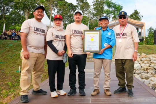 1486 Warga Tanam Kopi Liberika di IKN, Pecahkan Rekor MURI