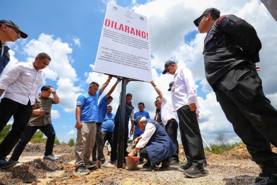 Satgas Penanggulangan Aktivitas Ilegal Tegaskan Komitmen Tindak Seluruh Aktivitas Ilegal di Wilayah Delineasi IKN