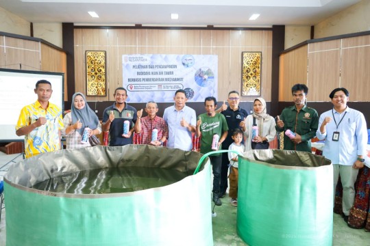 Otorita IKN Gelar Pelatihan Budidaya Ikan Air Tawar untuk Pemberdayaan Masyarakat Sepaku