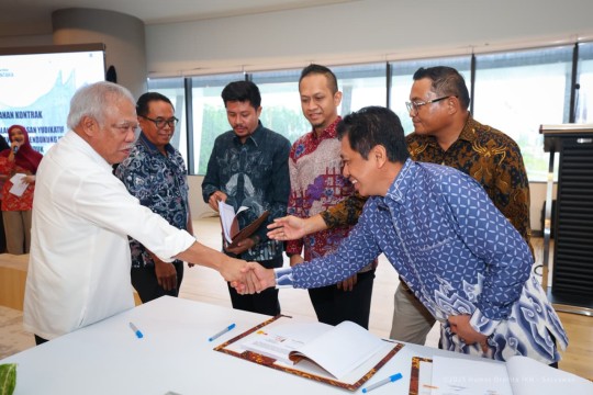 Kontrak Pembangunan Kawasan Legislatif dan Yudikatif IKN Resmi Ditandatangani