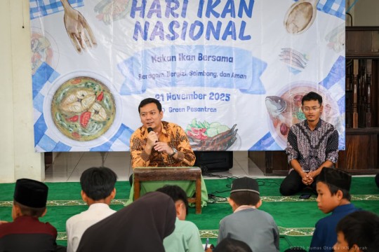 Otorita IKN Perkuat Ketahanan Pangan Lewat Edukasi Gizi dan Tebar Ikan Konsumsi