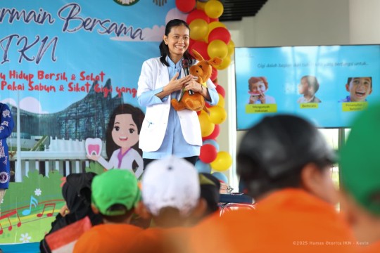 Peringati Hari Jadi DWP ke-26: IKN Bangun Generasi Sehat dan Cerdas Sejak Usia Dini melalui Edukasi PHBS & Literasi Buku