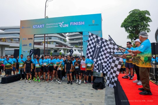 IKN Dorong Sport Tourism Lewat Amazing Nusantara Run bersama Bank Indonesia