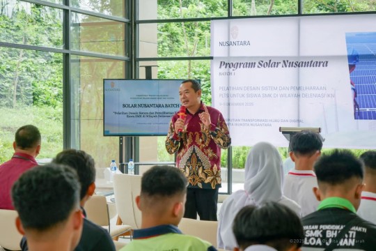 IKN Cetak Generasi Muda Energi Bersih Lewat Pelatihan Desain dan Pemeliharaan PLTS untuk Siswa SMK